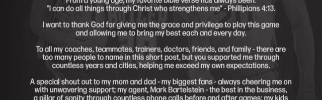 v站体育-戈登·海沃德宣布退役，14载NBA生涯有荣誉更多遗憾